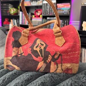 Scream Girl Cork Satchel